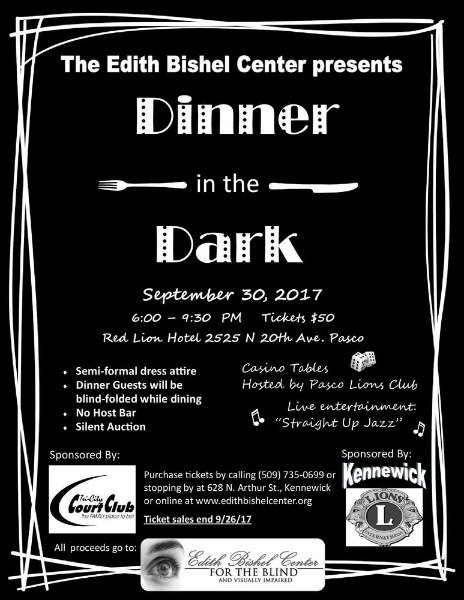dinner in the dark